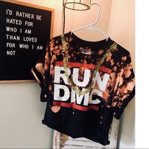 RUN DMC crop top